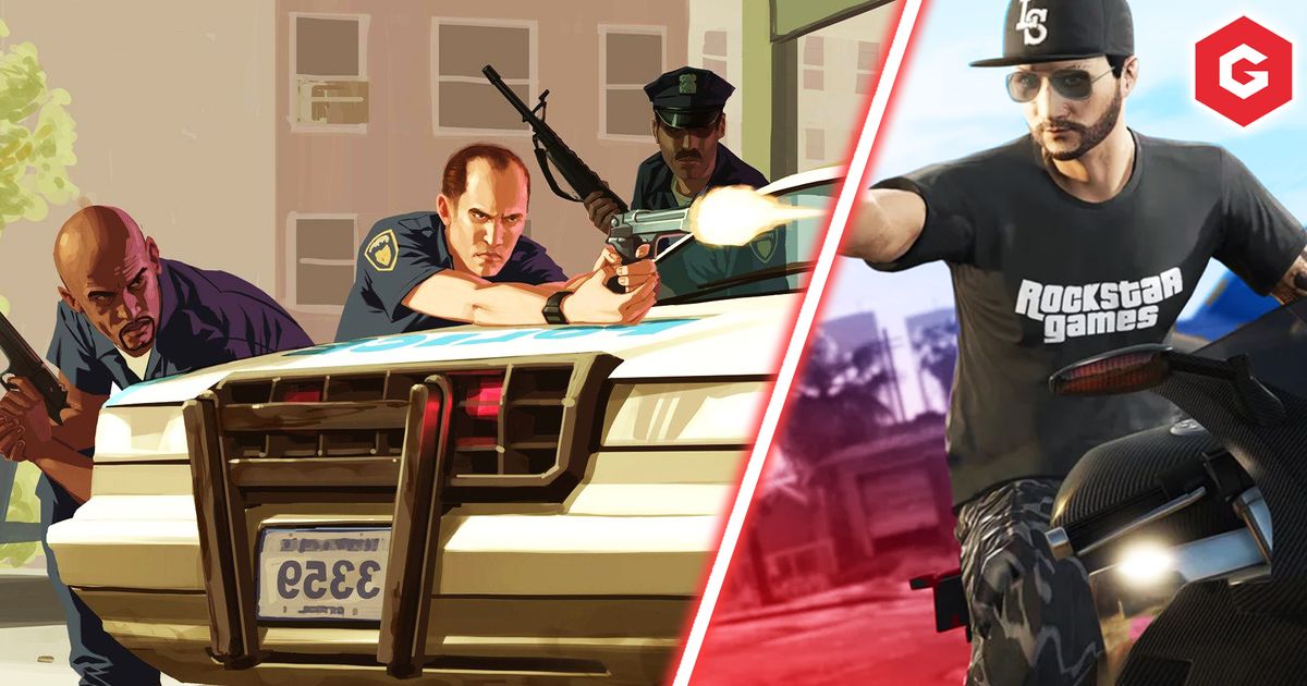 An image of some cops in GTA Online.