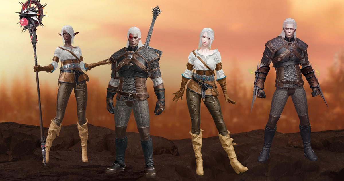 Witcher skins in Lost Ark