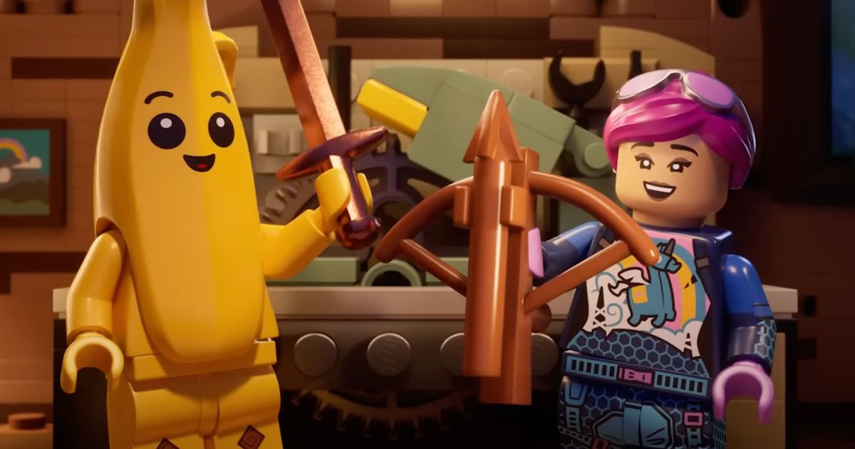 LEGO Fortnite: two characters
