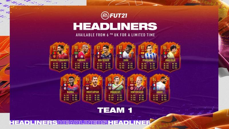 FIFA 22 Headliners promo: Team 2 revealed, FUT leaks, how it works