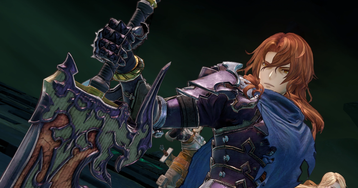 granblue fantasy relink siegfriend holding sword after victory screen