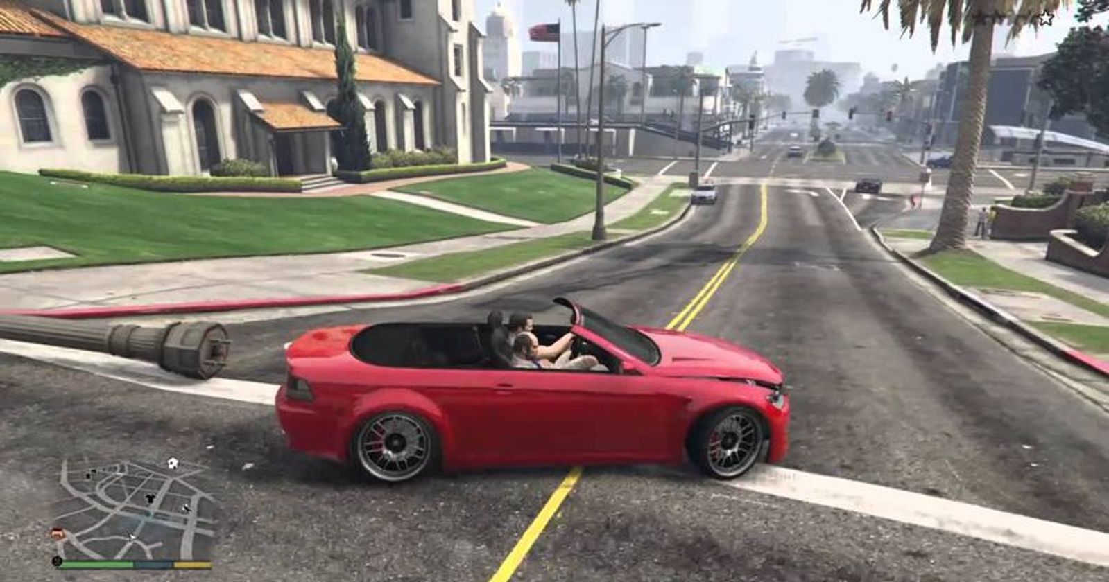 You can play original GTA Online without annoying guns and vehicles on RPCS3