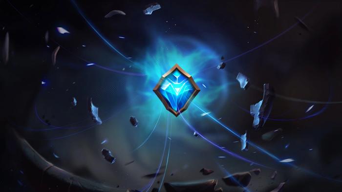 Image of the challenges insignia in League of Legends.