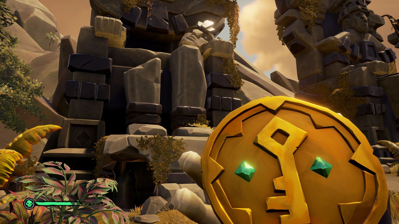 sea of thieves gold statues with missing heads
