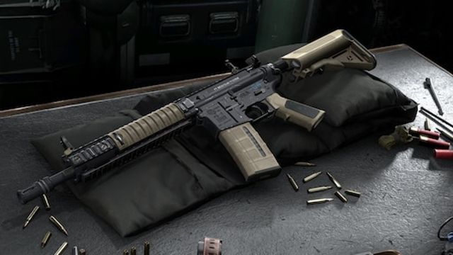 Image showing M4 in Warzone 2 gunsmith