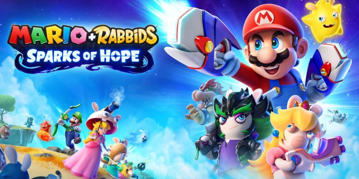 Promotional image from Mario + Rabbids Sparks of Hope