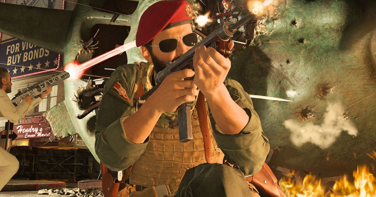 Image showing Warzone player firing RA 225 SMG
