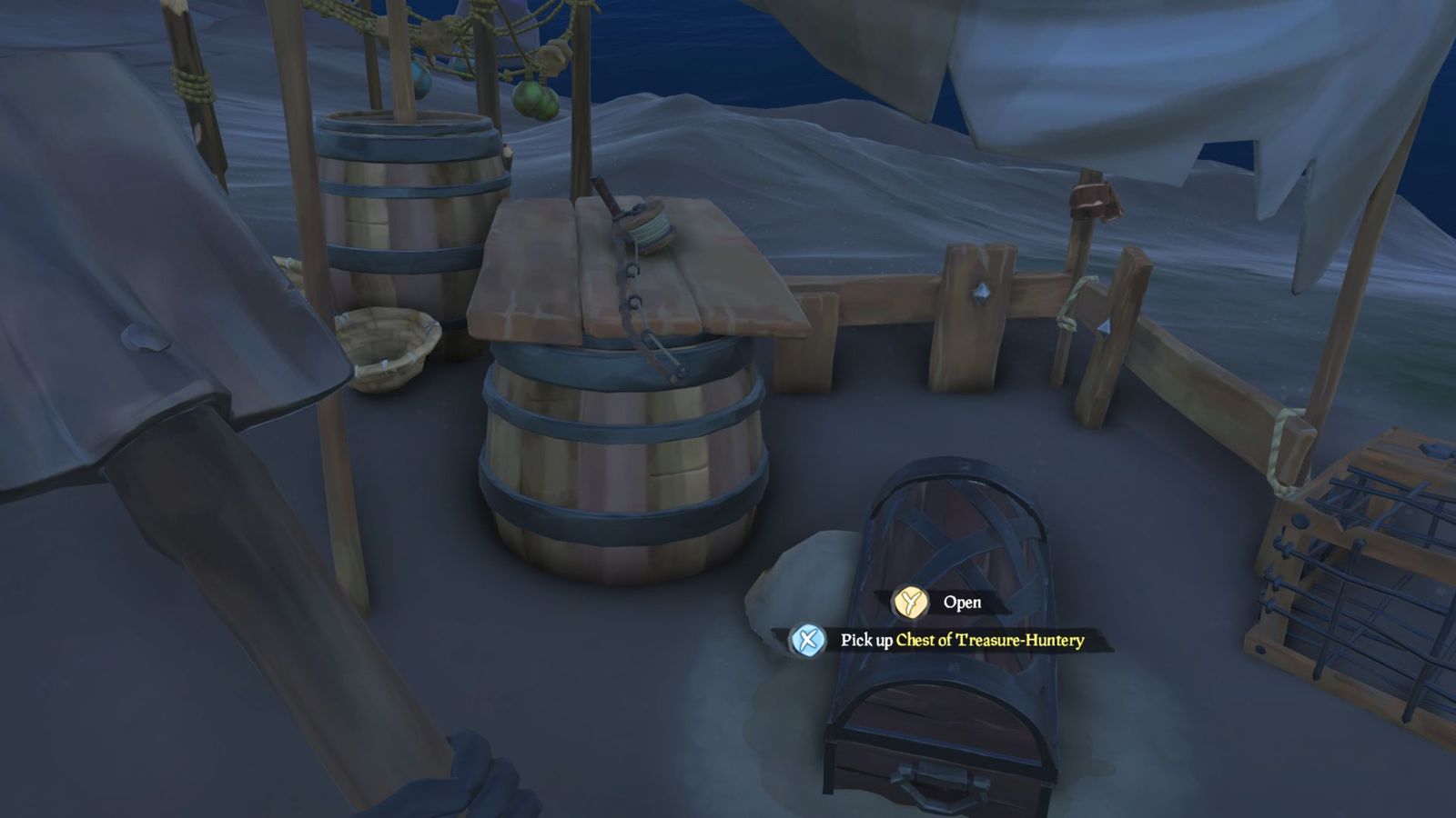 Sea of Thieves Trial of Treasure-huntery chest two location