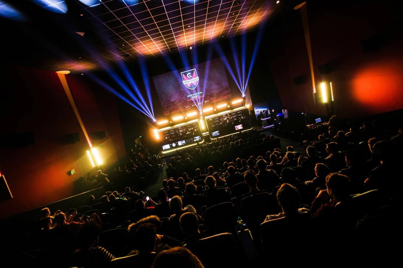 The crowd at the CS:GO Spring Masters I.