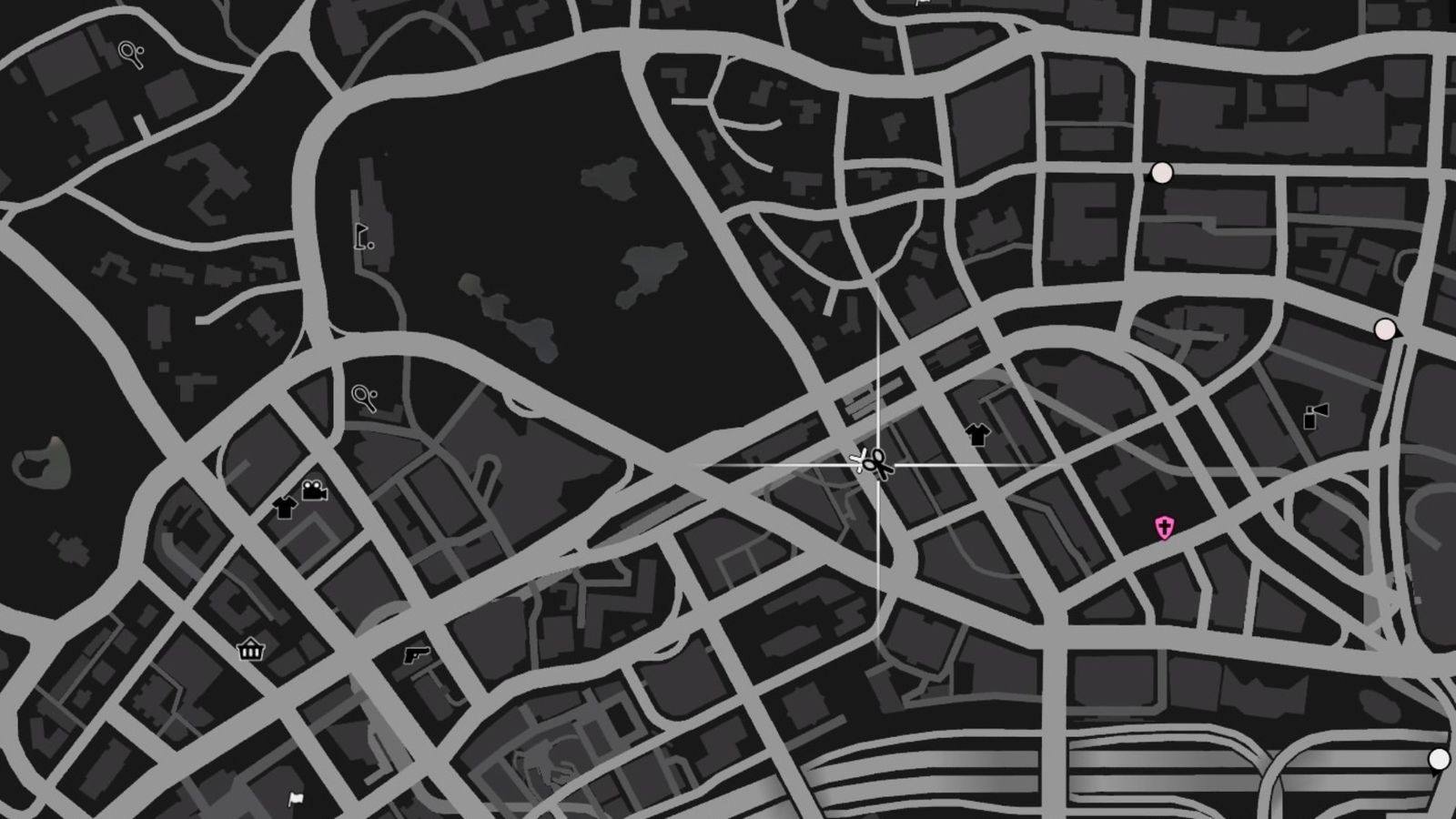 GTA Online Los Santos Map Bob Mulet Location and Record A Studios location indicator