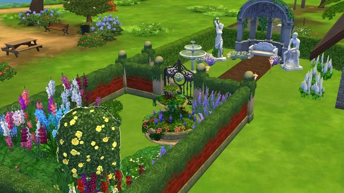 Romantic Garden Sims 4 pack