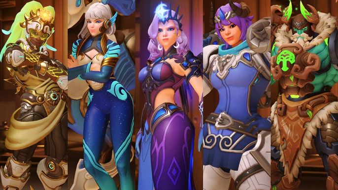 All confirmed Overwatch 2 Overwatch League skins 