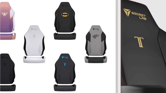 A look at a fraction of the Secretlab Titan Evo 2022 design options available.
