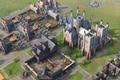 An English town in Age of Empires 4.