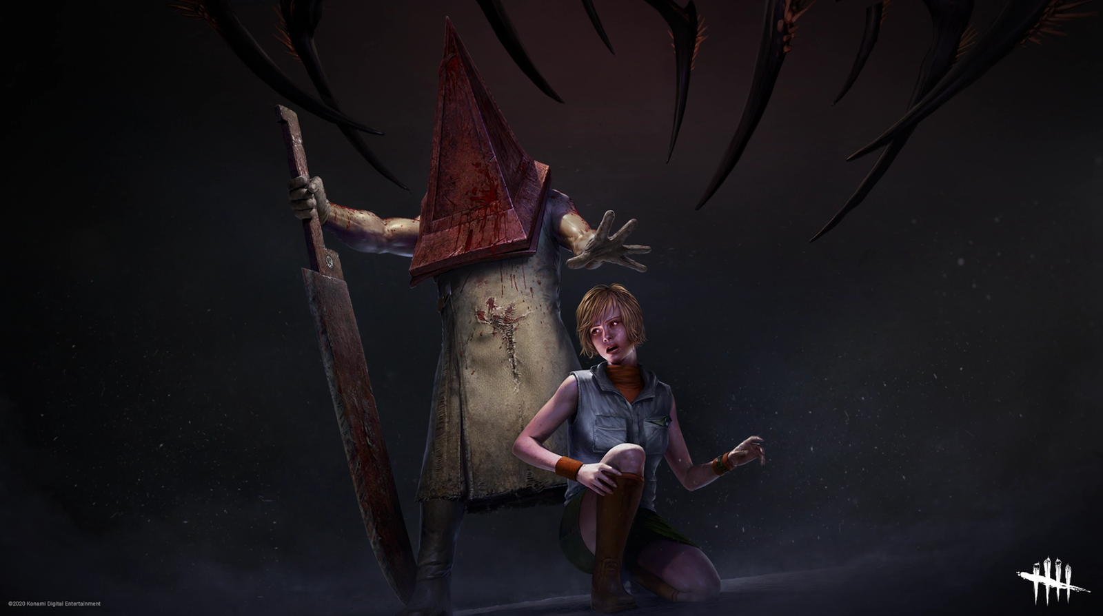 Image of Pyramid Head in Dead By Daylight.