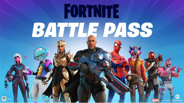Image showing an overview of a Fortnite Battle Pass