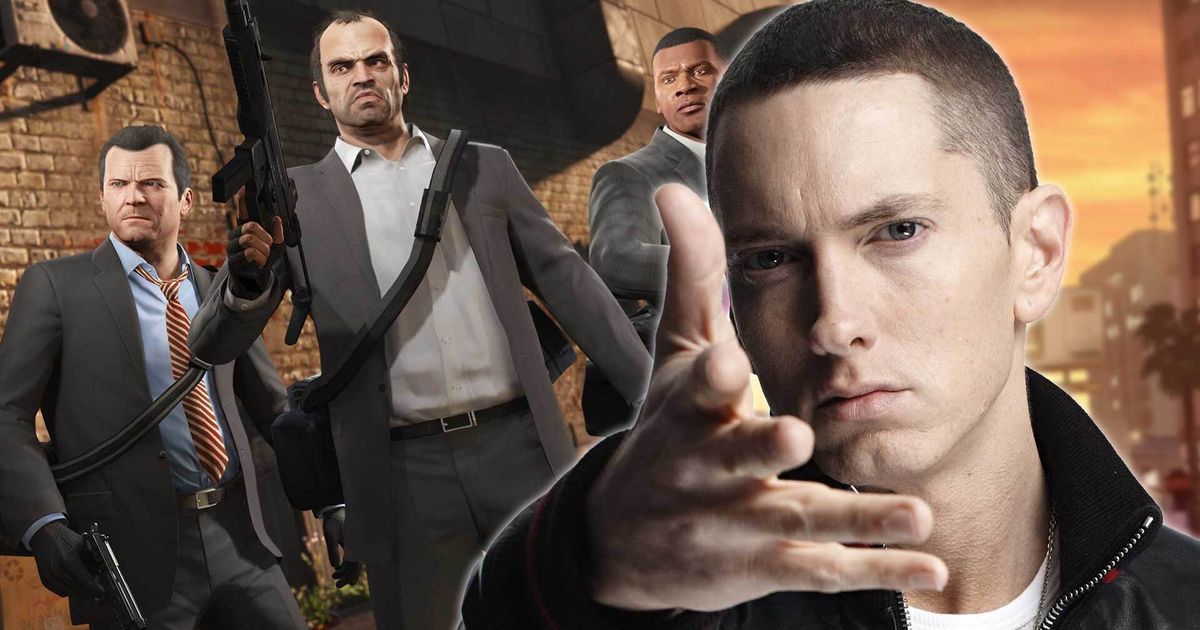 Eminem in a GTA game.