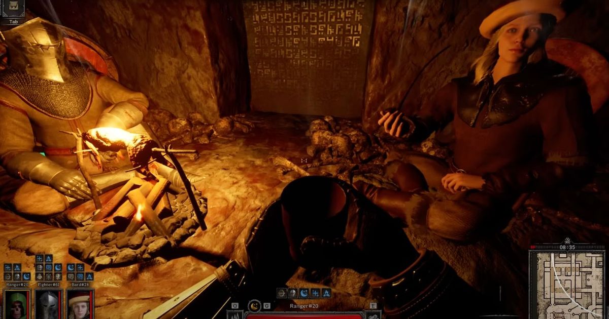 Multiple characters are in the dungeon in Dark and Darker crossplay.