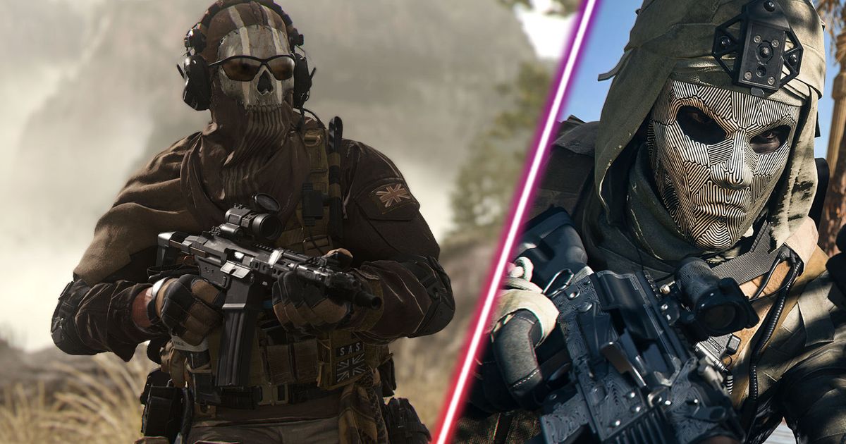 Two soldiers holding guns in Call of Duty.