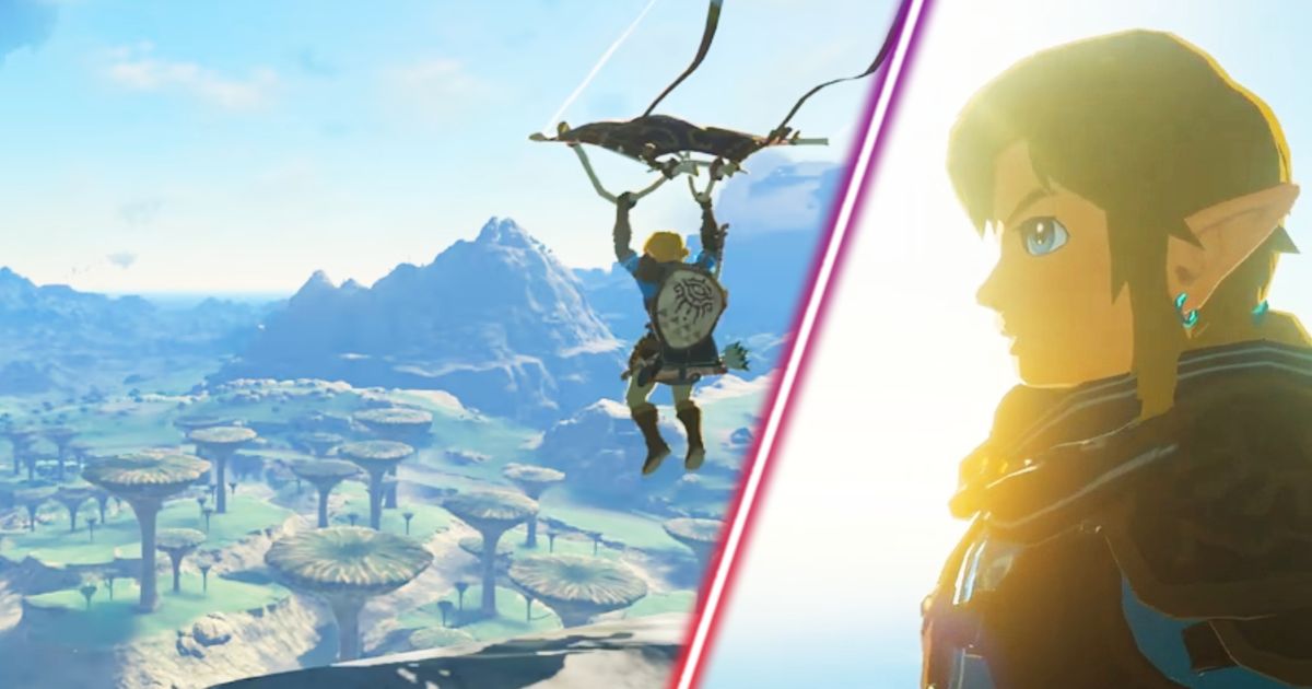 Link in The Legend of Zelda: Tears of the Kingdom.