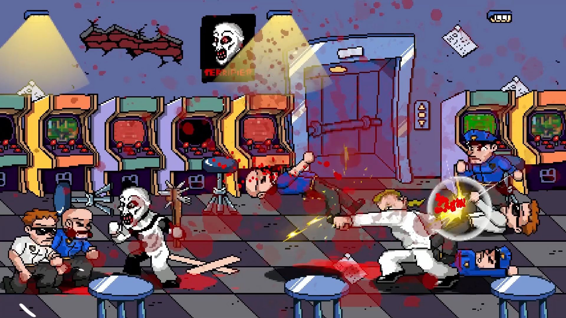 Unleash Chaos as Art the Clown in Terrifier: The ARTcade Game