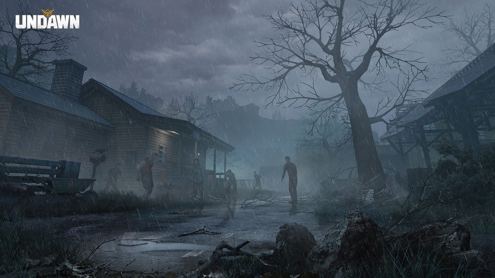 An official image of Undawn featuring some zombies.