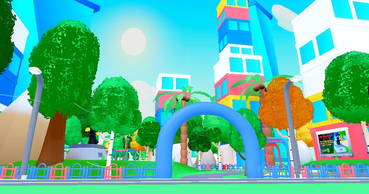The city in Car Wash Tycoon