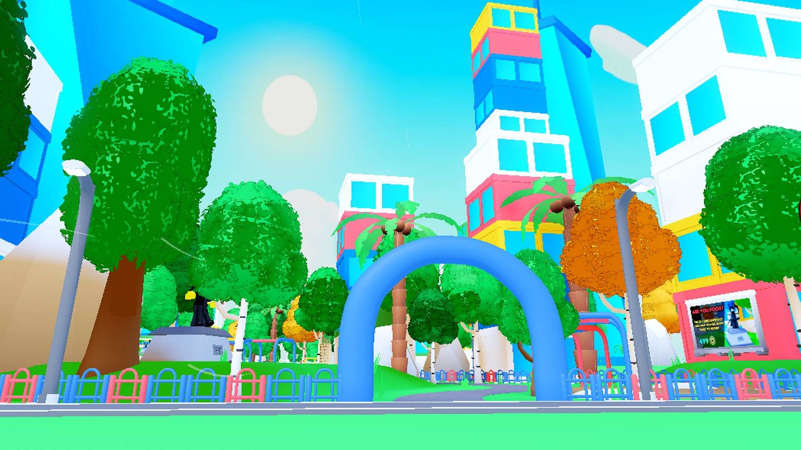 The city in Car Wash Tycoon