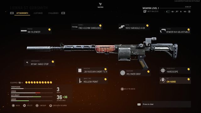 Image showing Lienna 47 LMG in the gunsmith