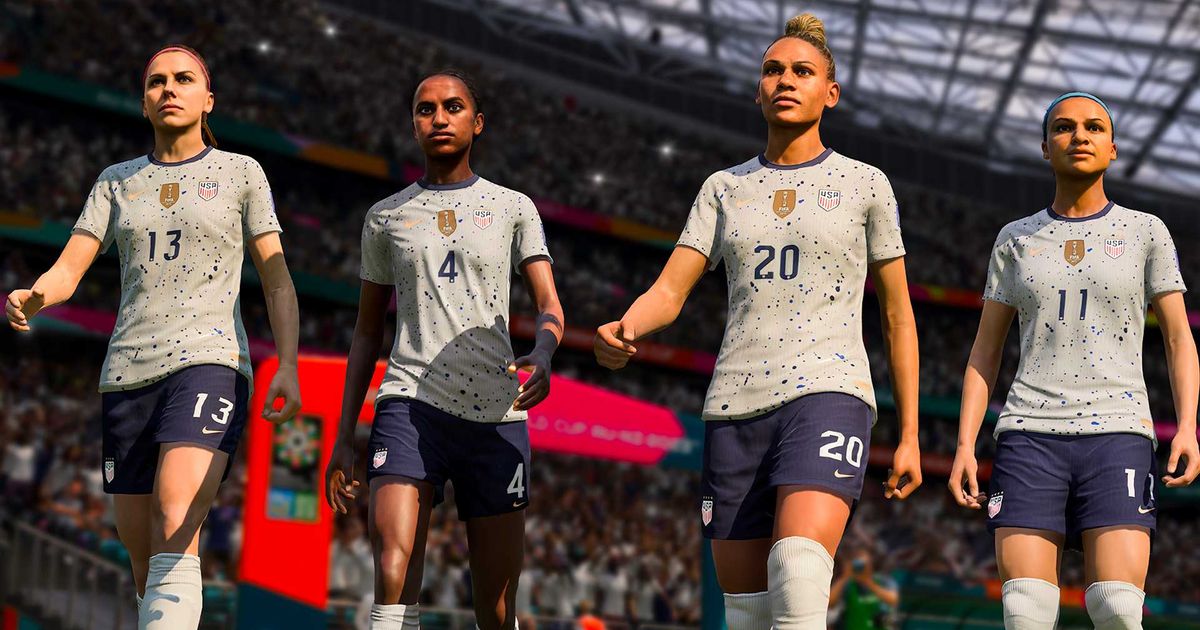 The US women's national team in FIFA 23.