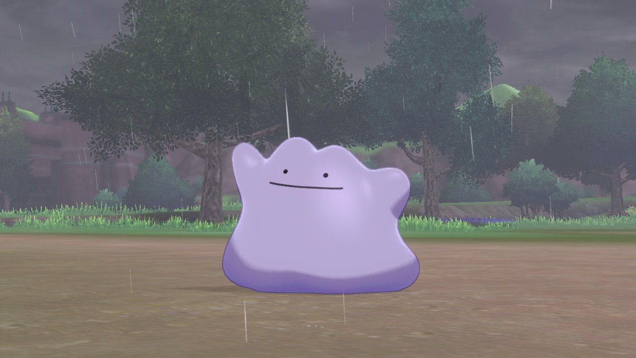 Ditto from Pokémon, used for breeding in Pokémon Brilliant Diamond and Shining Pearl. 