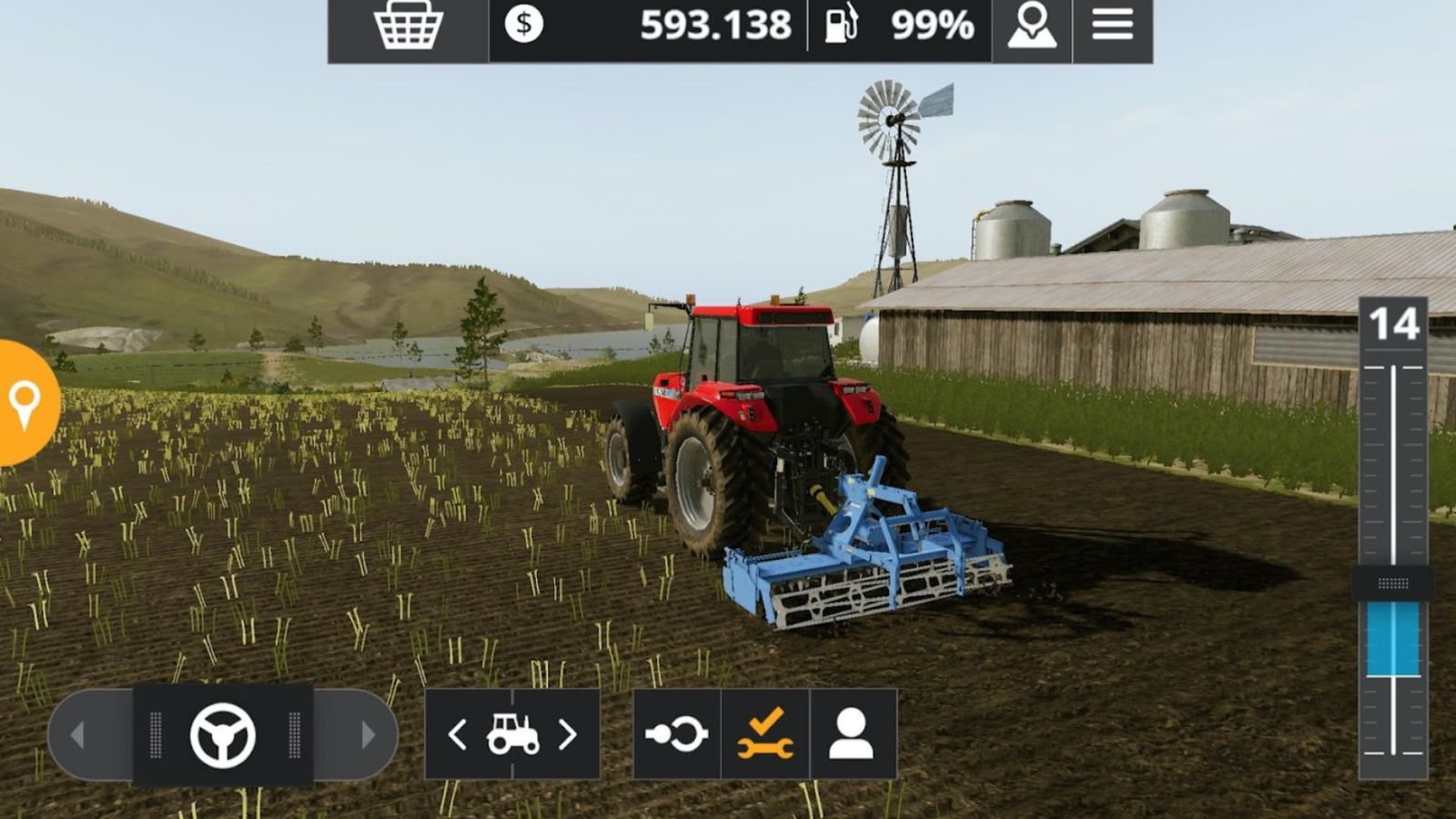 Farming Simulator 20 is one of the best Android farming games around.