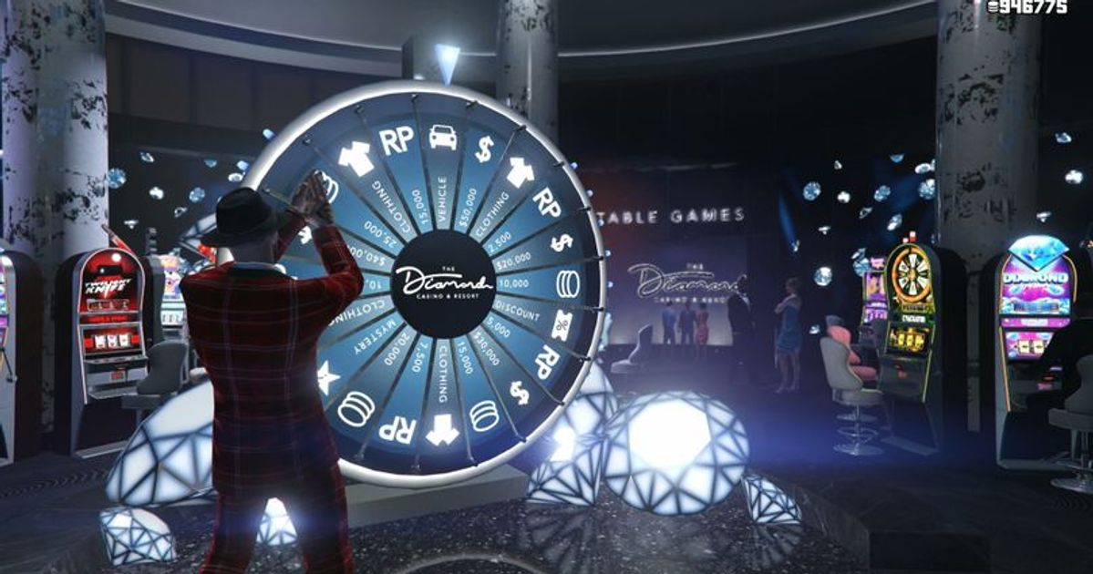 The Lucky Wheel in GTA Online.