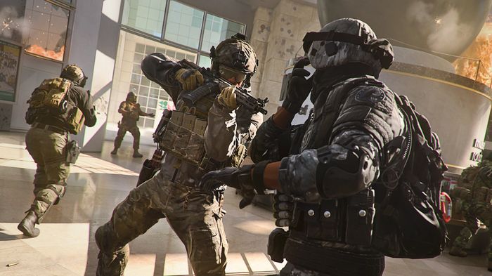 Image showing Modern Warfare 2 players fighting