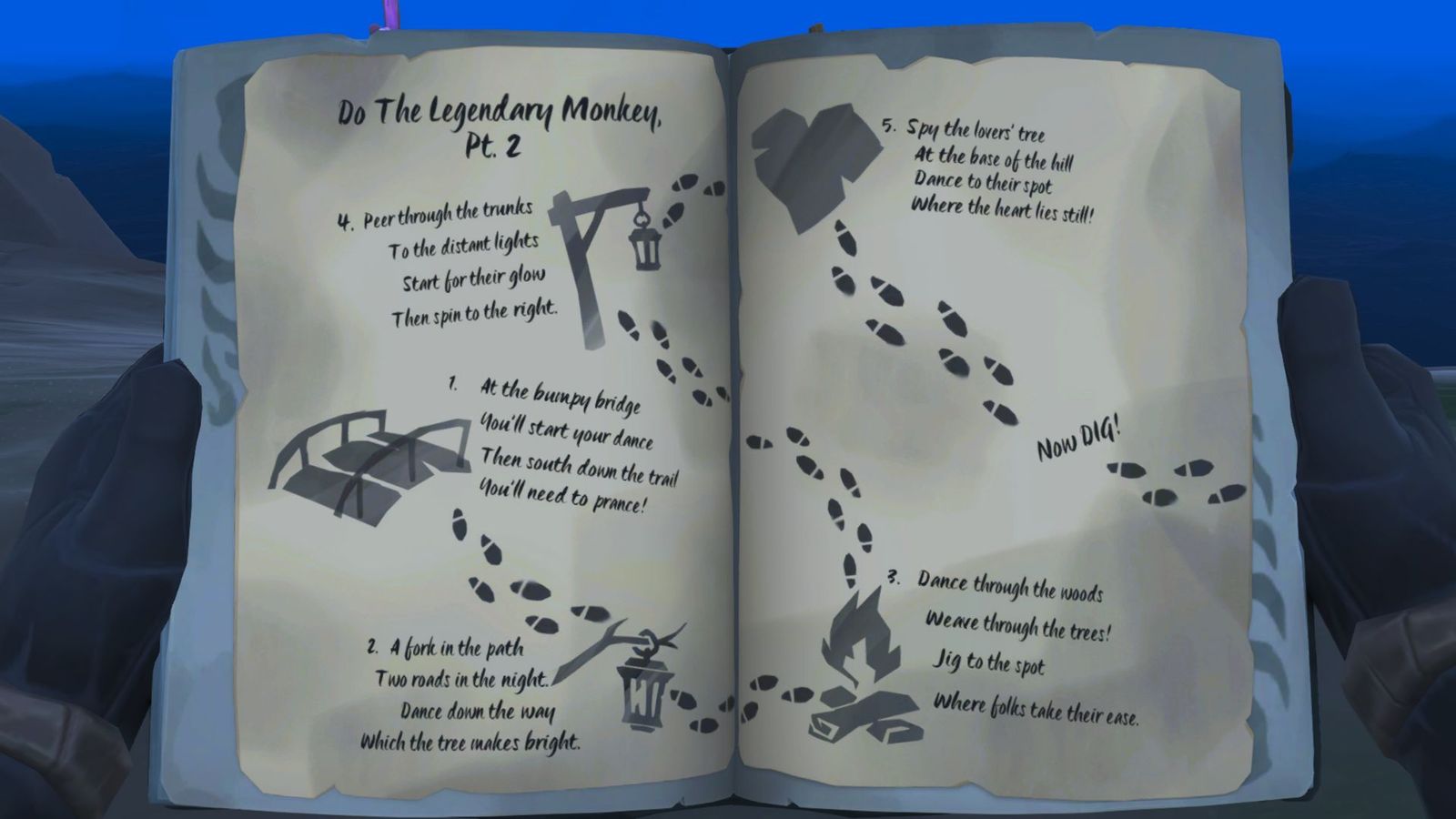 Sea of Thieves legendary monkey part two logbook pages