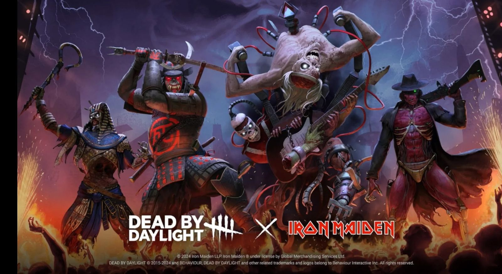 Dead by Daylight Iron Maiden collab