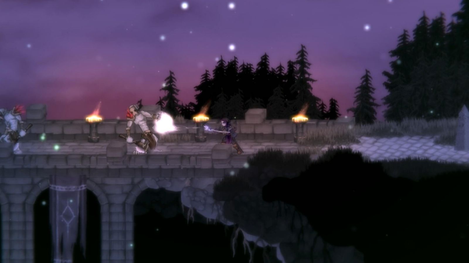 Image of the player character fighting in Salt and Sacrifice.