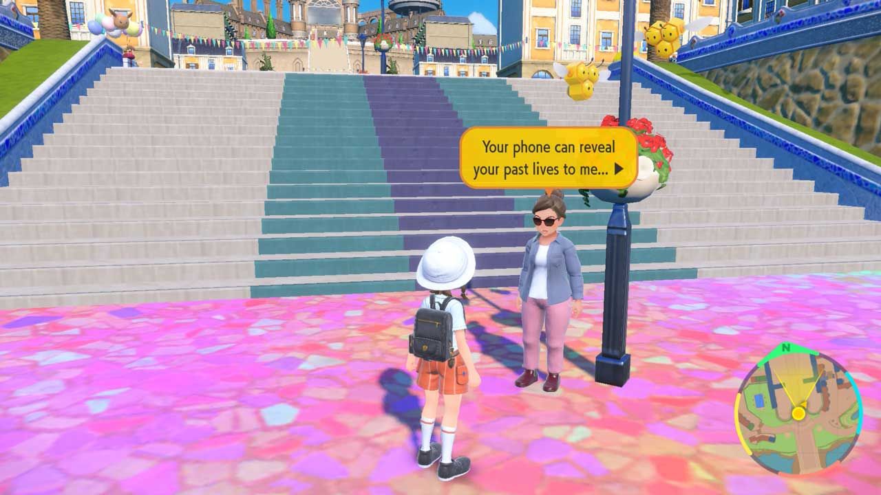 An NPC in Pokemon Scarlet and Violet.