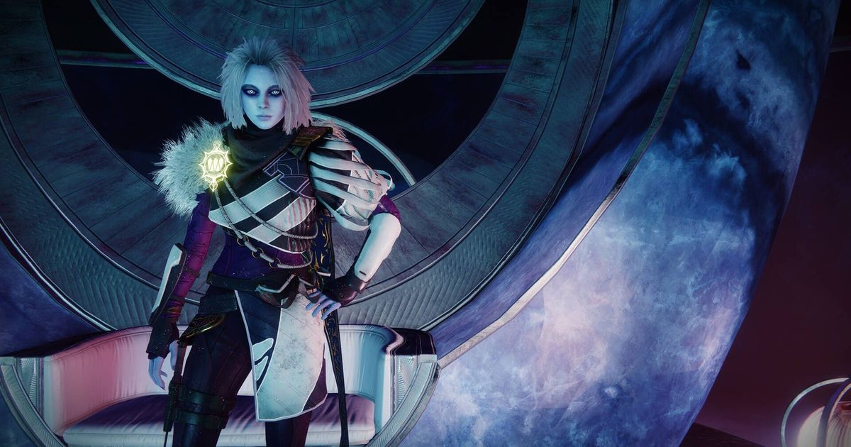 Destiny 2 character Mara Sov standing inside a Dreaming City chamber