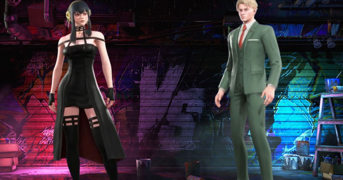 Spy x Family characters Yor Forger and Loid Forger as seen in-game in Street Fighter 6