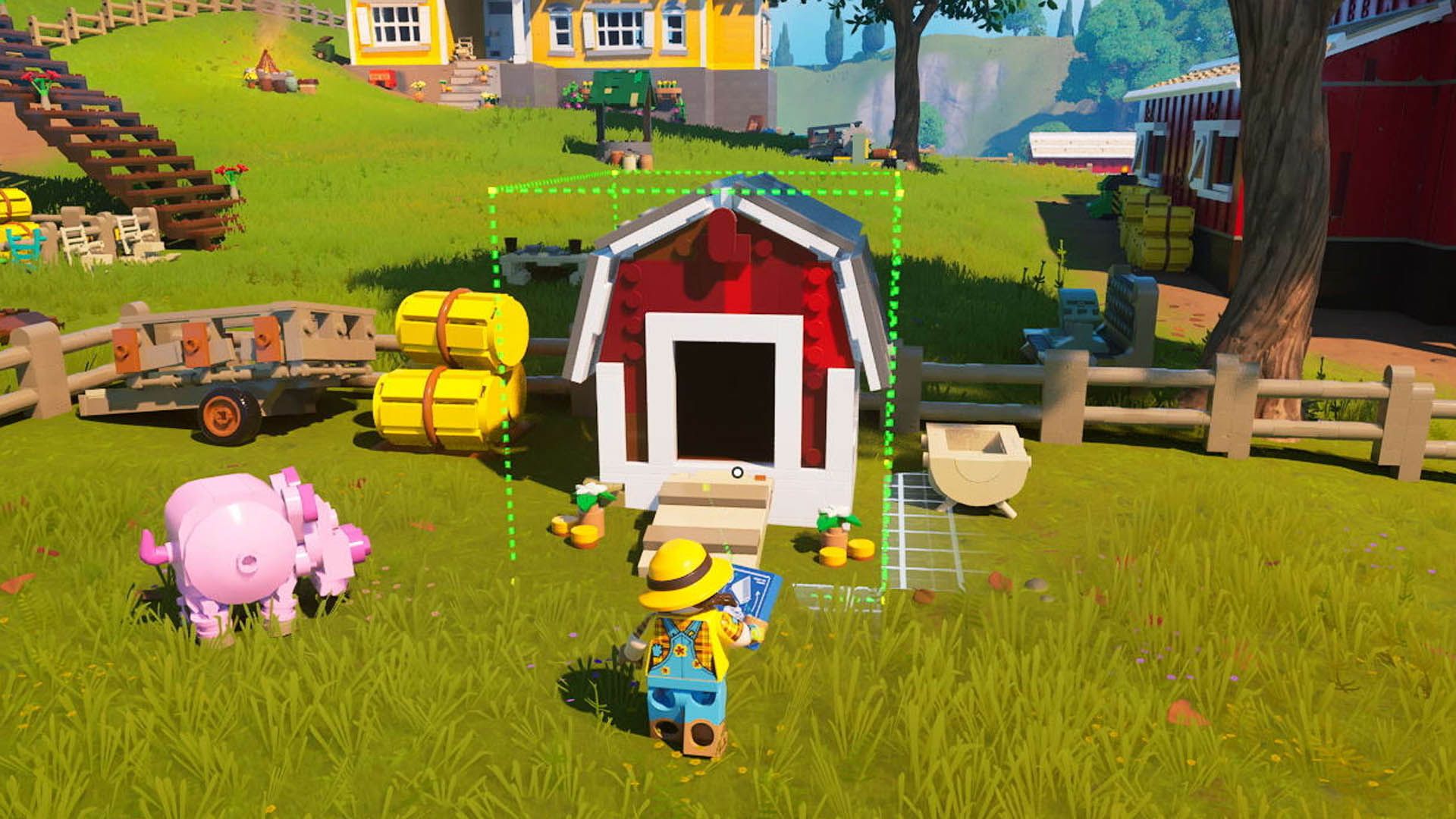 Как получить Дом животных в Lego Fortnite