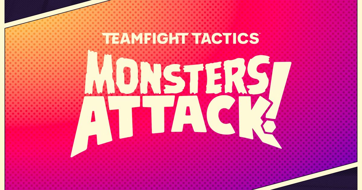 Set logo for Teamfight Tactics set 8 Monsters Attack!