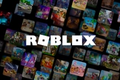 Promotional image of various Roblox games.