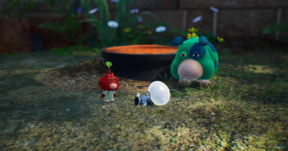 A few different Pikmin in Pikmin 4