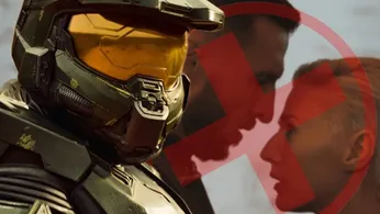 Halo TV show’s Master Chief reacting to the relationship between John and Makee