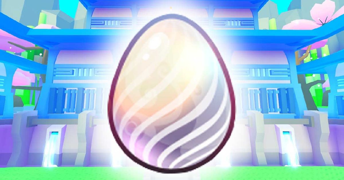 A shiny egg in Pet Simulator X.