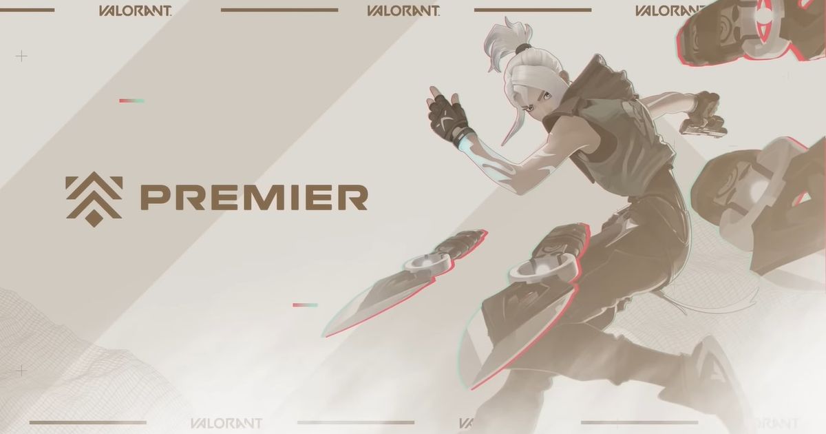 The official title image for Valorant Premier.