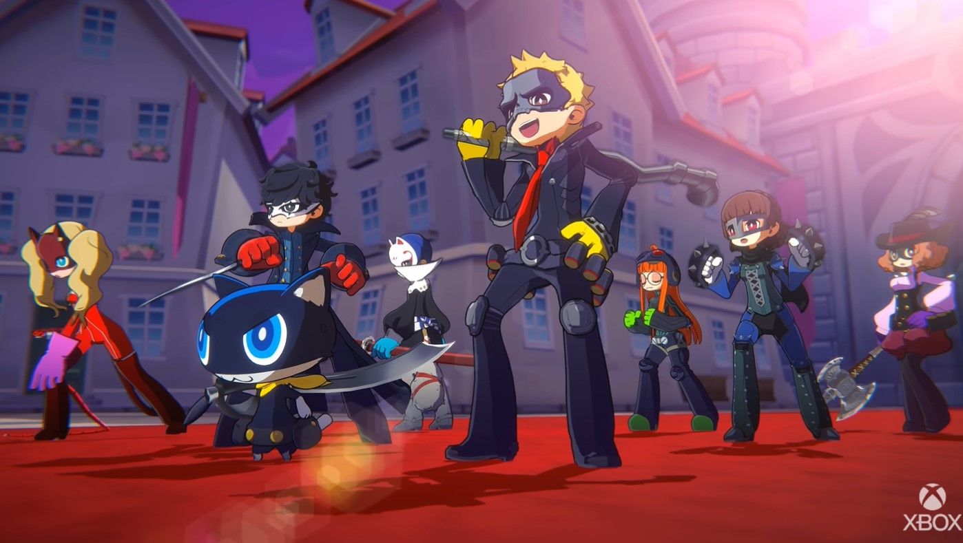 Persona 5 heroes ready for battles