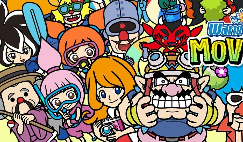 wario and other characters from WarioWare Move it