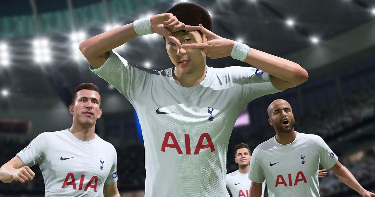 EA Sports FC 24 Son Heung-Min celebrating goal with teammates